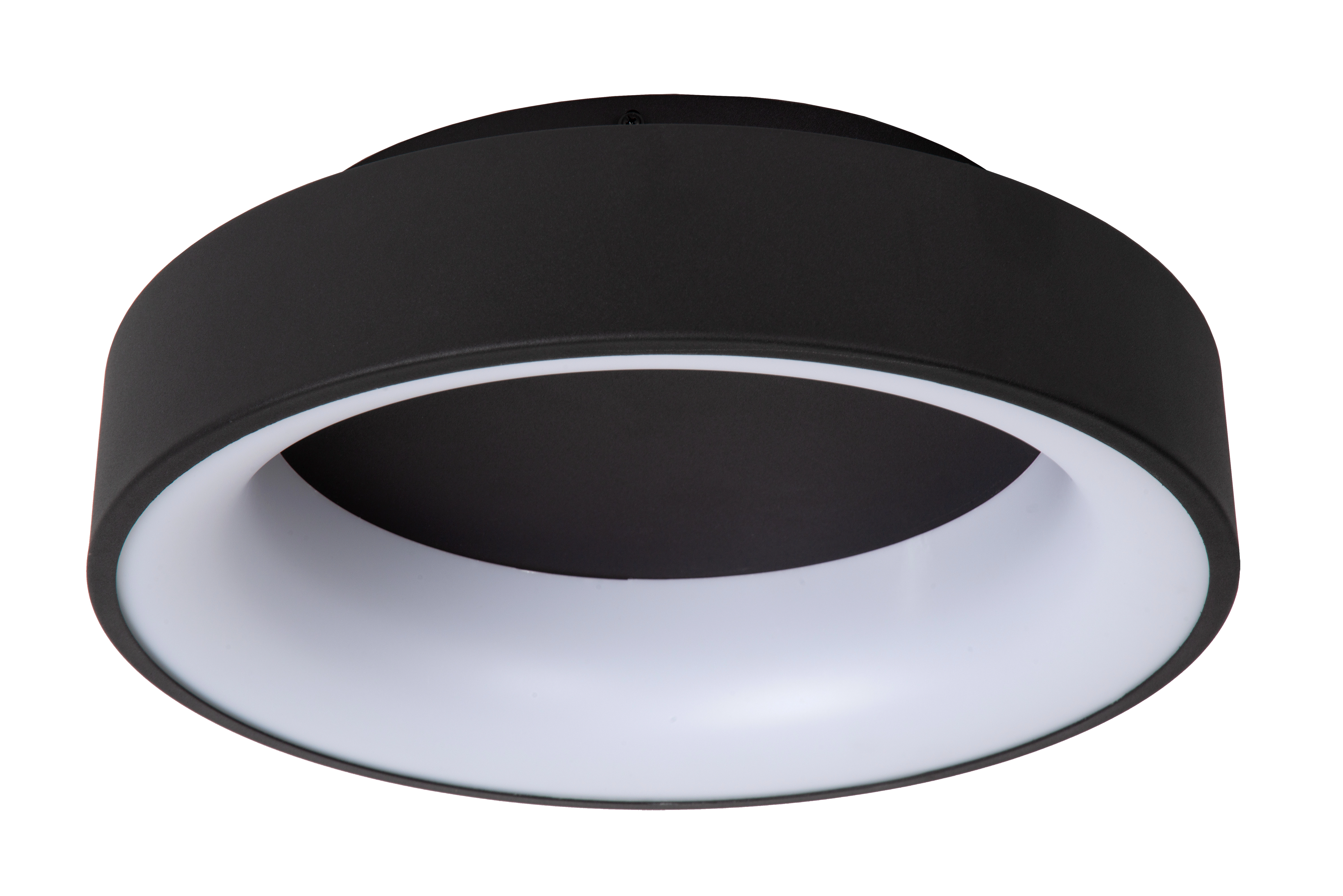 LU 36114/18/30 Lucide MIRAGE - Flush ceiling light - Ø 38 cm - LED Dim. - 1x22W 2700K - Black