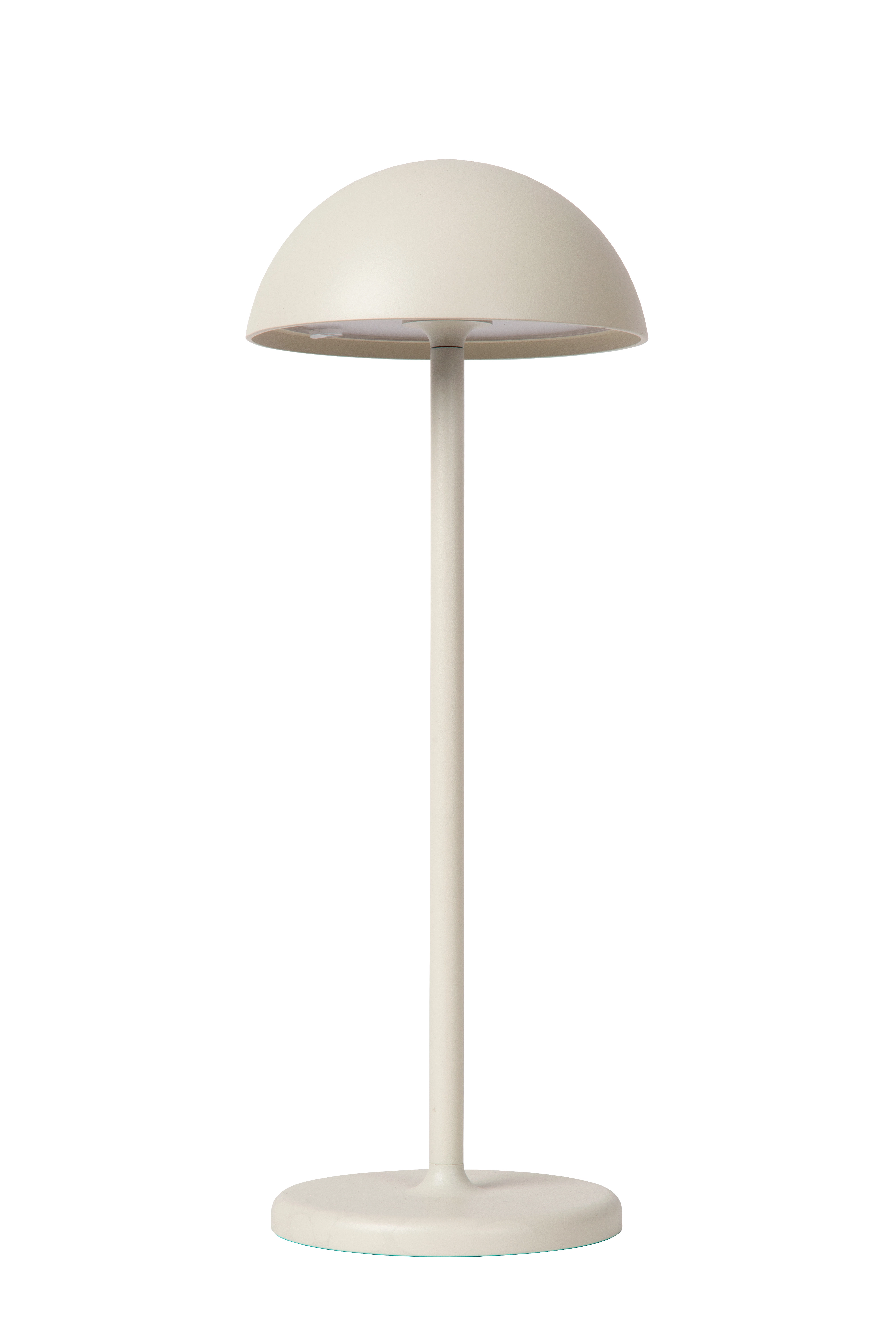 LU 15500/02/31 Lucide JOY - Rechargeable Table lamp Outdoor - Battery - Ø 12 cm - LED Dim. - 1x1,5W 