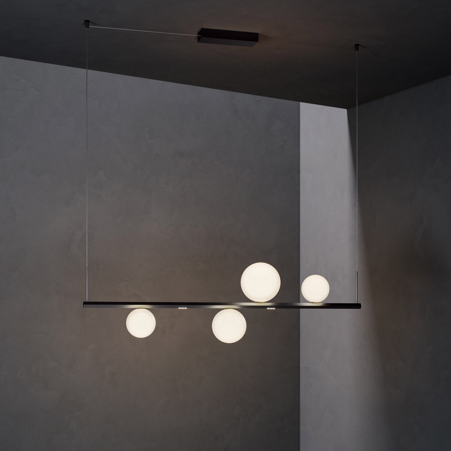 Random Stick short pendant lamp by Lodes