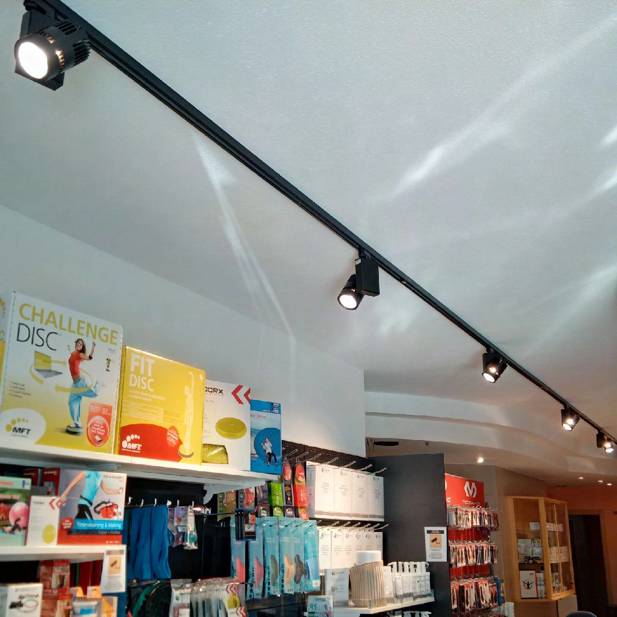 Shop lighting