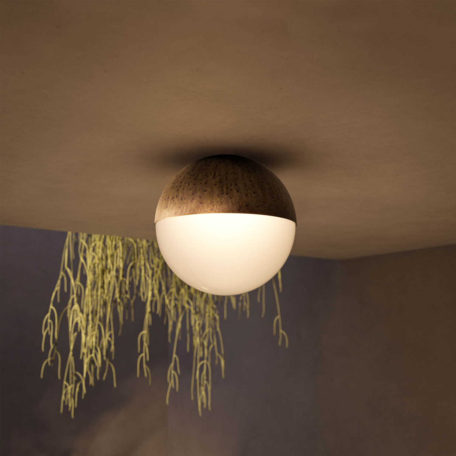 Sfera outdoor ceiling light by Il Fanale