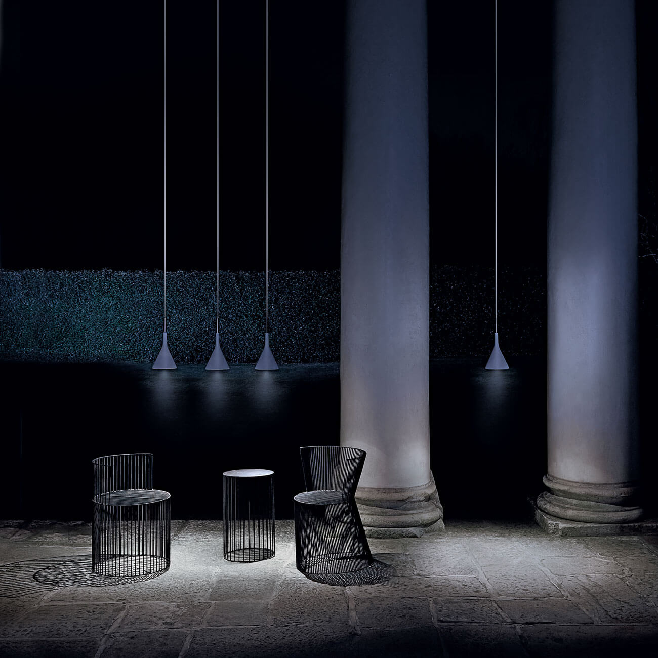 Aplomb outdoor LED Hängelampe von Foscarini