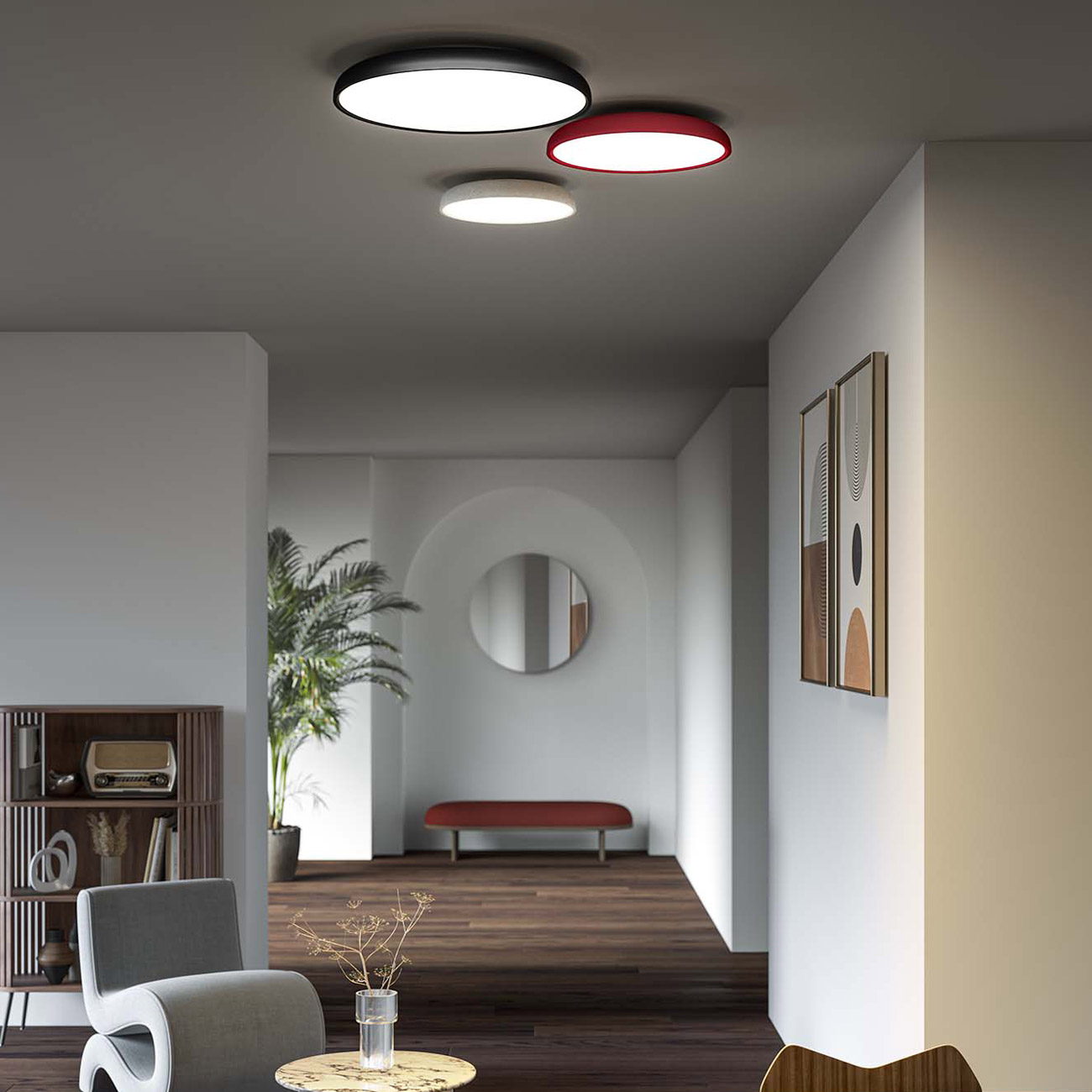 ZERO ceiling light by Lumen Center Italia