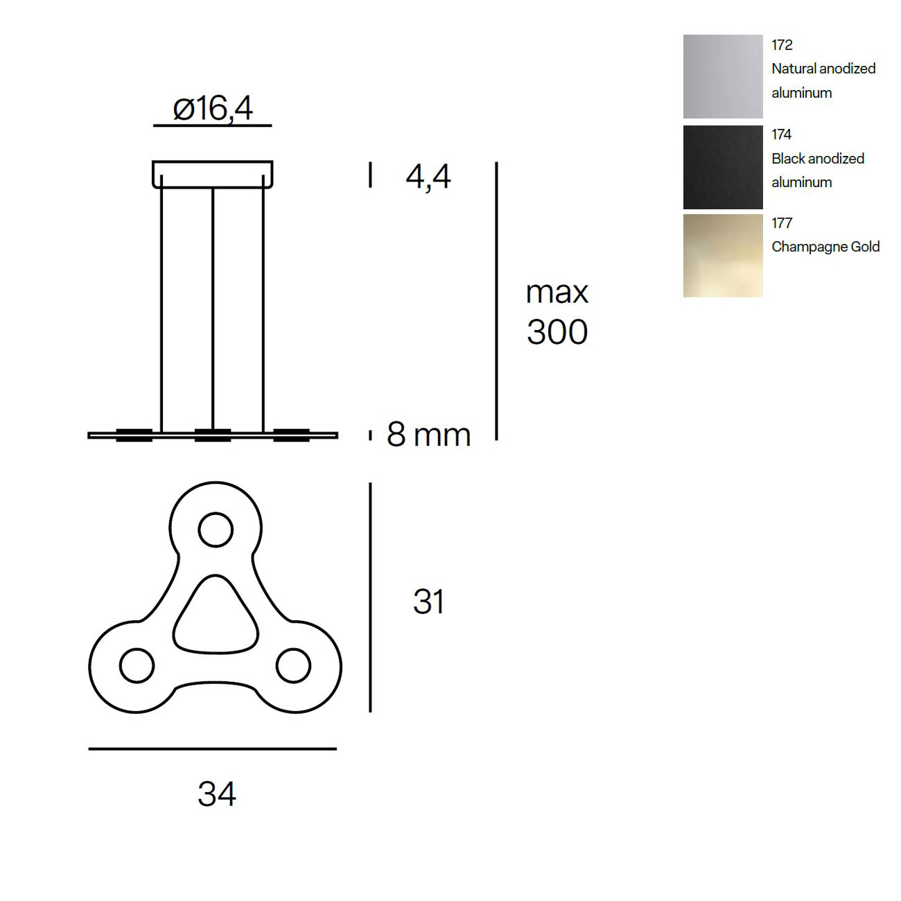 Flat Ring 3 sospensione di Lumen Center Italia