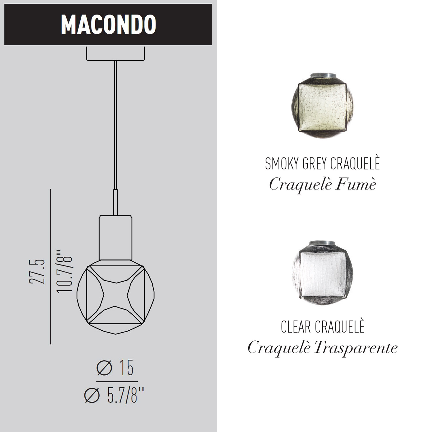 Macondo Glas choose & Turn von Light4