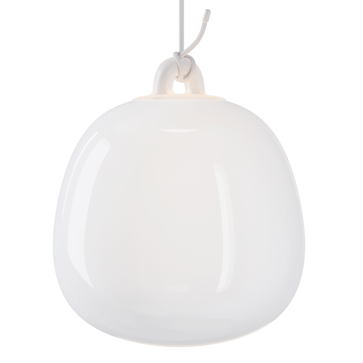 Oblò Small glass lamp by Lodes