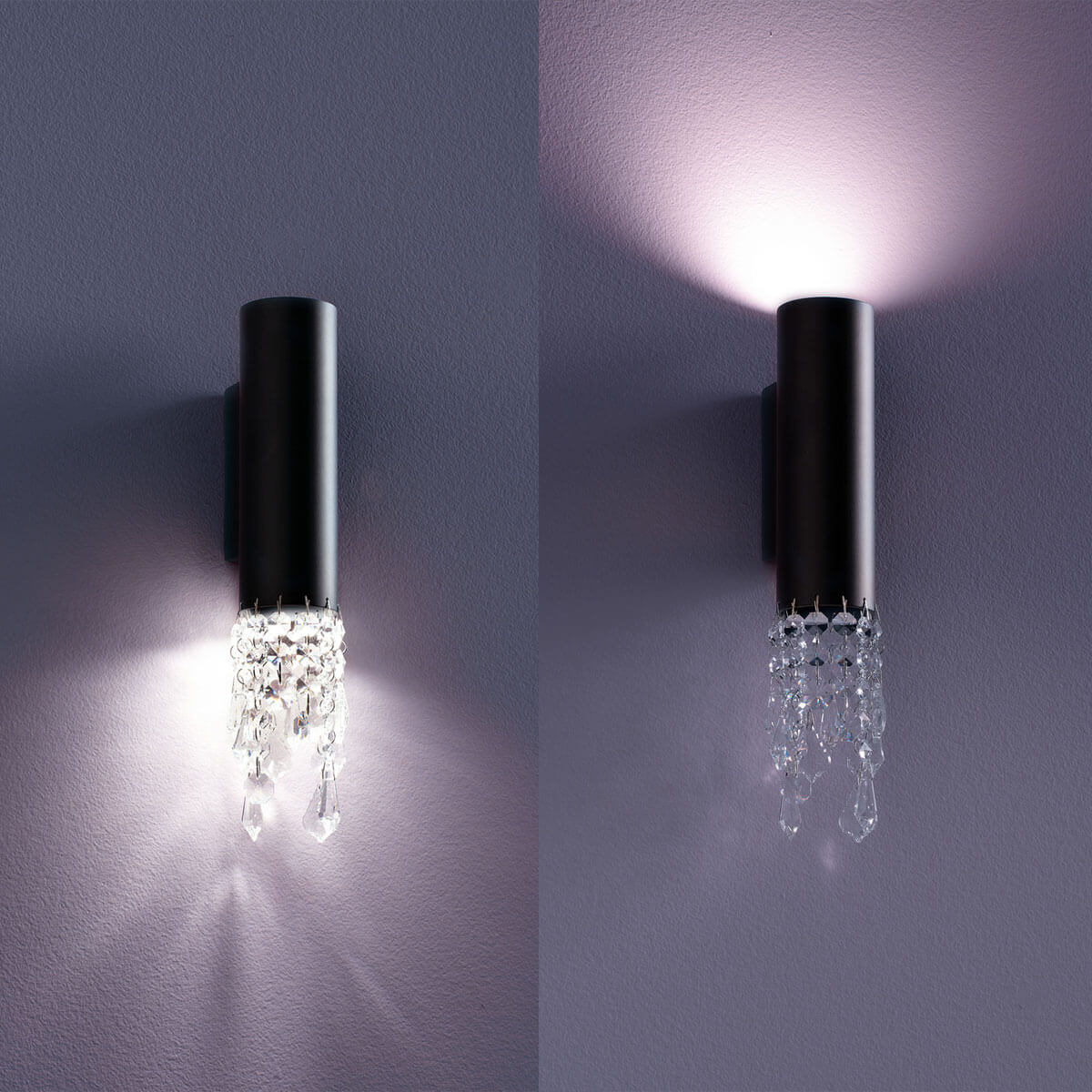 Eclisse Tube wall light spot by Light4