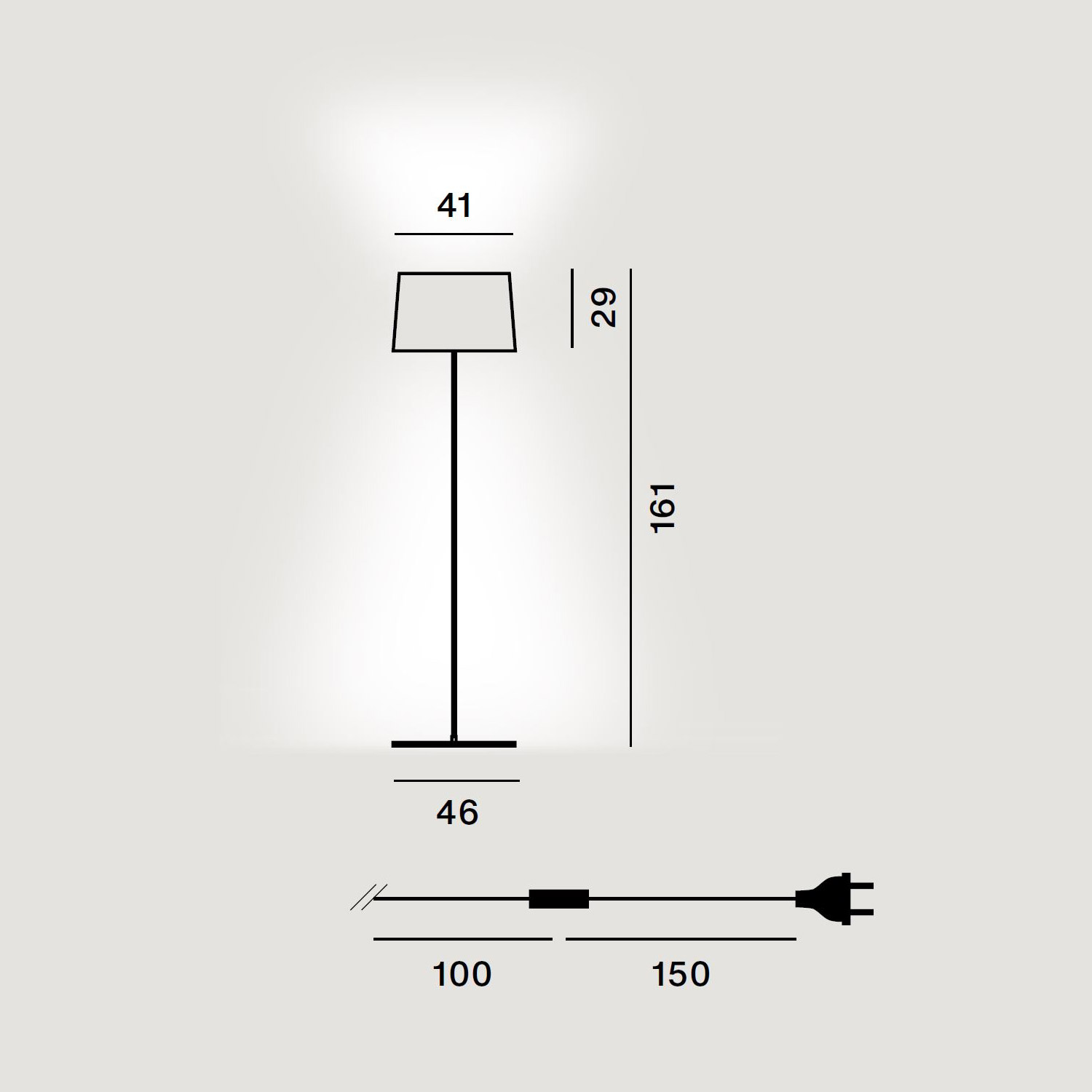 Twiggy Lettura Bodenleuchte von Foscarini