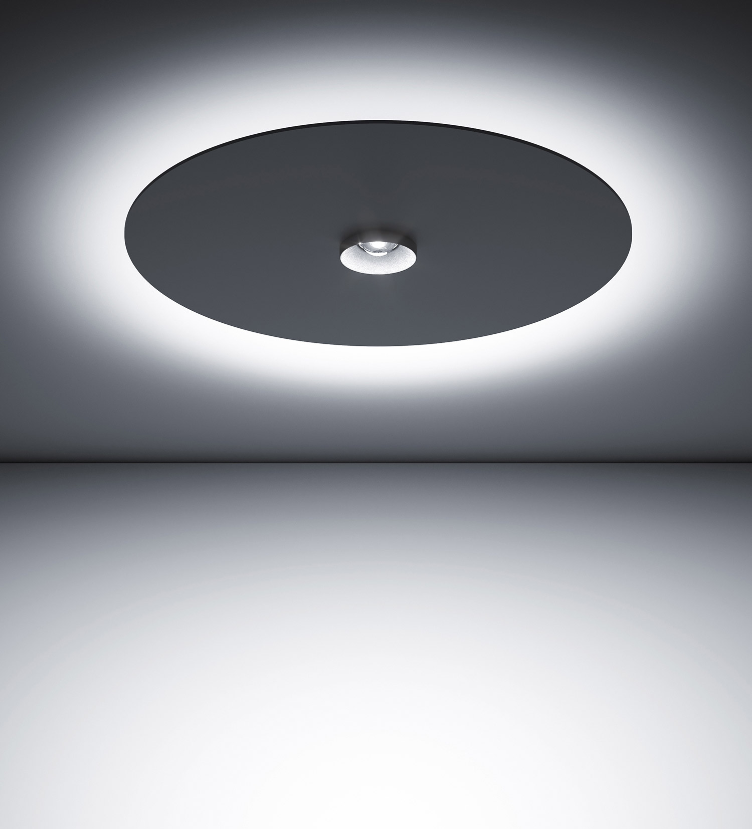 Collide Double ceiling lamp by Rotaliana