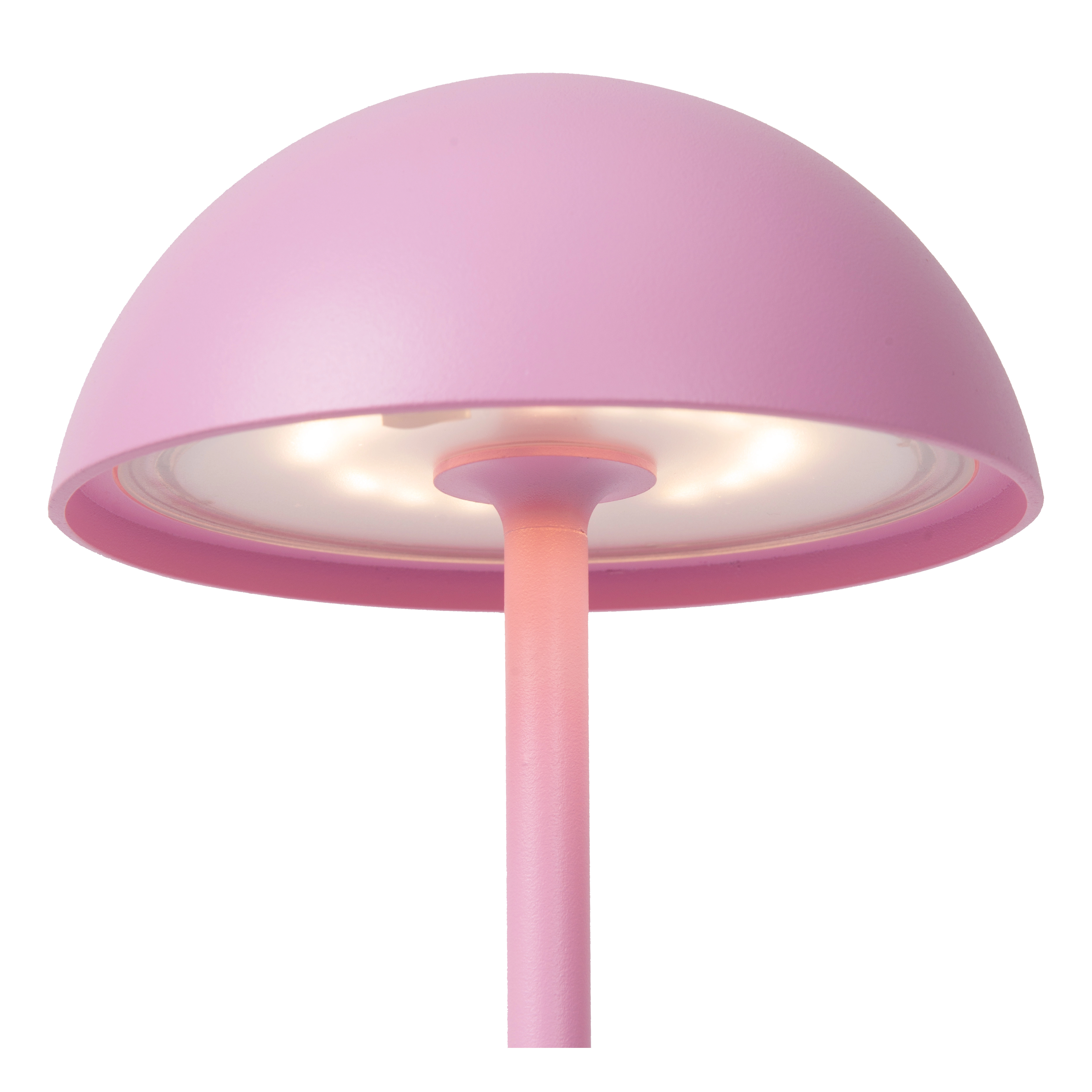 LU 15500/02/66 Lucide JOY - Rechargeable Table lamp Outdoor - Battery - Ø 12 cm - LED Dim. - 1x1,5W 
