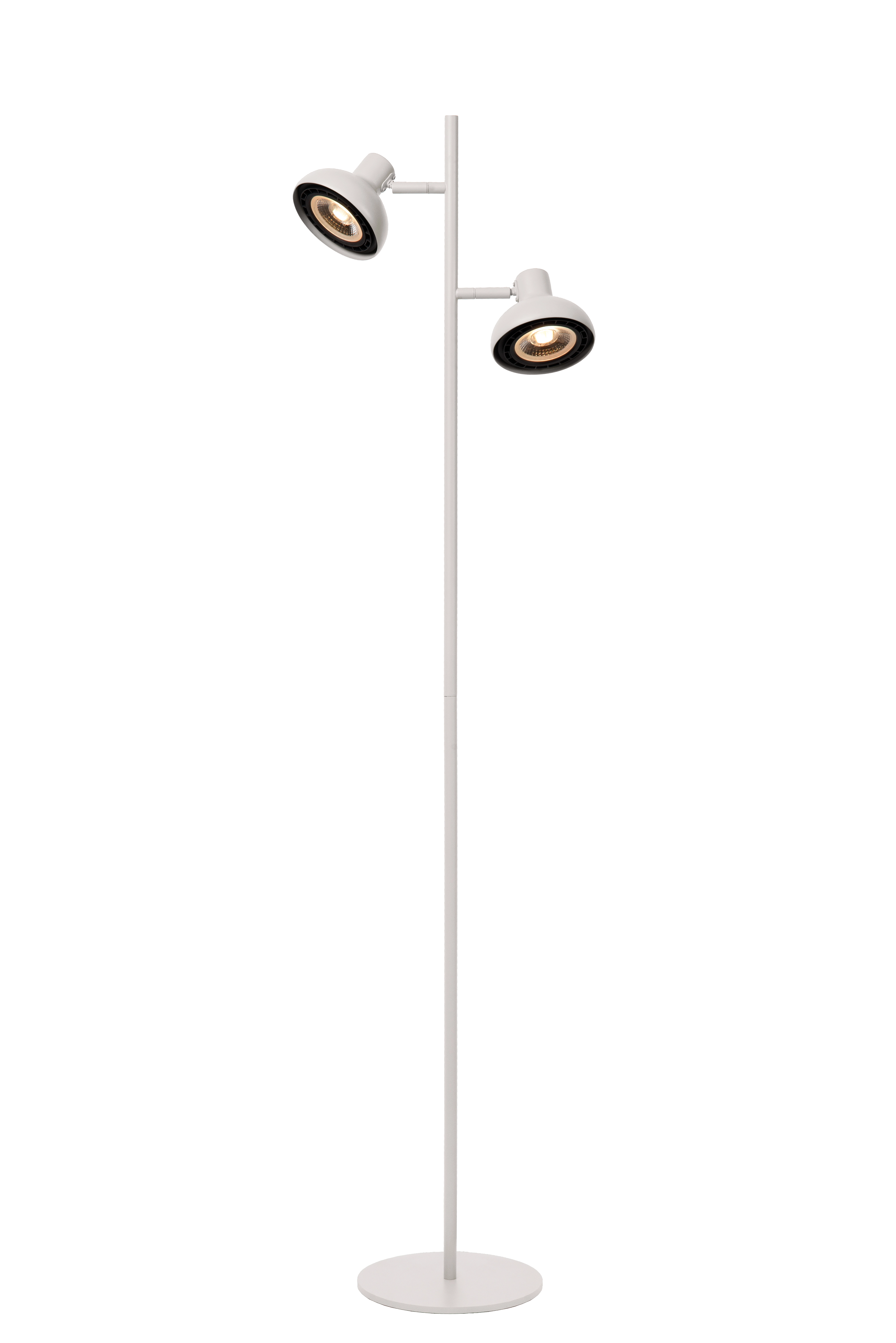 LU 30797/02/31 Lucide SENSAS - Floor lamp - 2xGU10 (ES111) - White