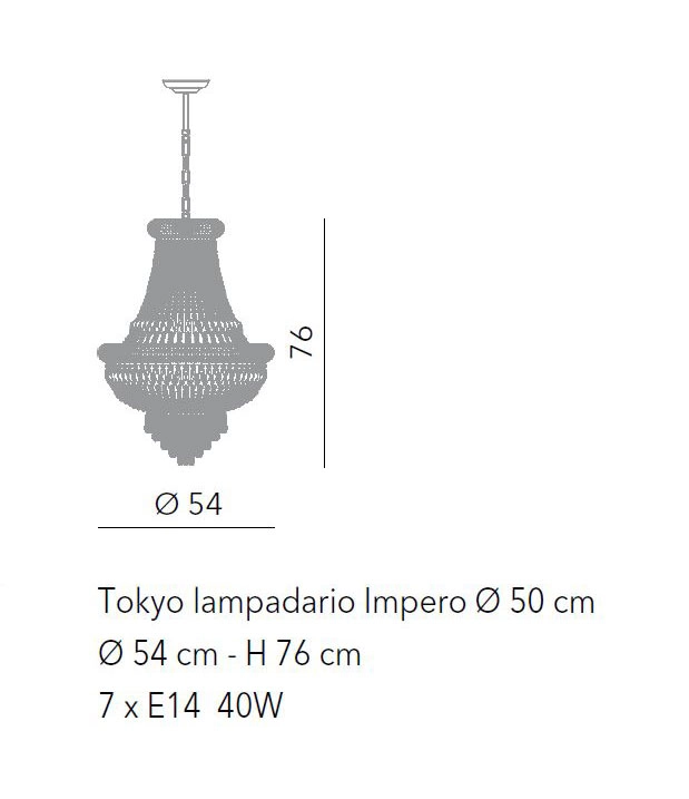 Tokyo Impero von Venice Lighting Design