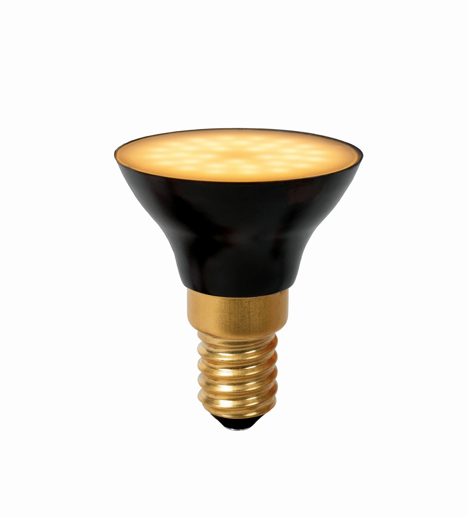 LU 49098/05/30 Lucide G45 - Led bulb - Ø 4,3 cm - LED Dim. - E14 - 1x5W 2700K - 3 StepDim - Black