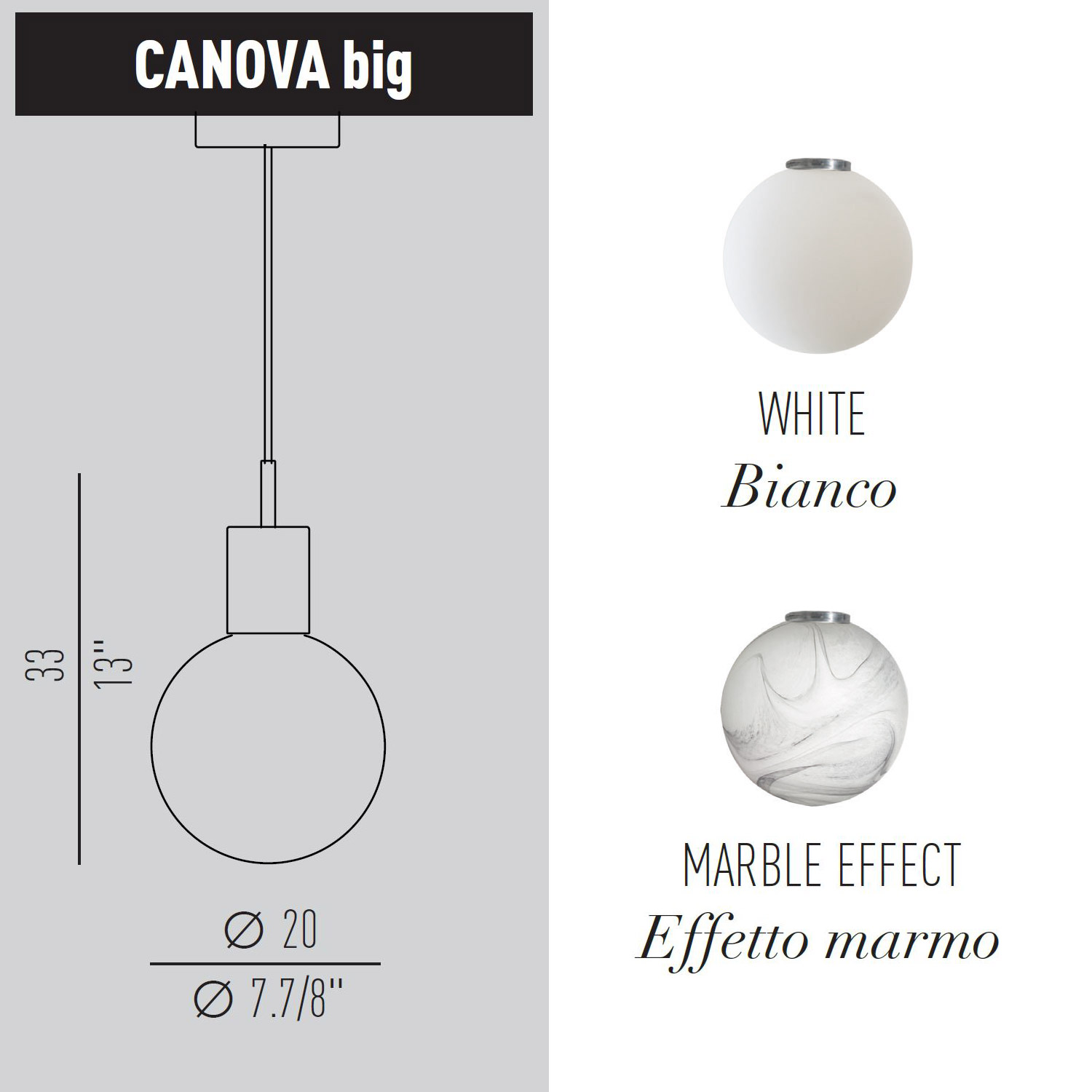 Canova Glas choose & Turn von Light4