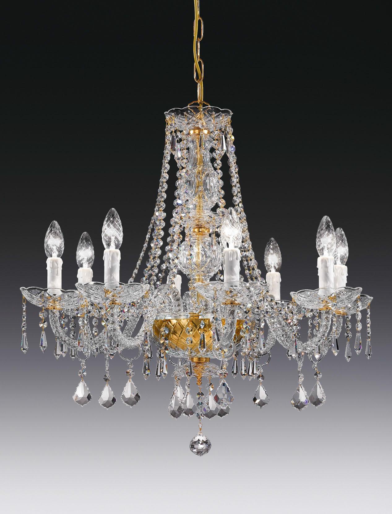 Valencia 8L Crystal Chandelier By Voltolina | Bedroom | Rooms ...