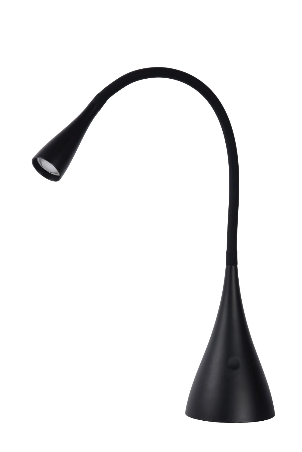 LU 18656/03/30 Lucide ZOZY - Desk lamp - LED Dim. - 1x4W 3000K - 3 StepDim - Black