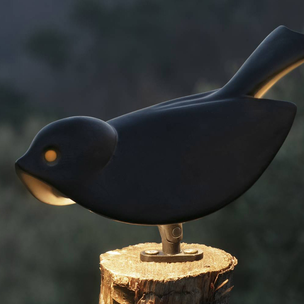 1270 Chirp bird outdoor lamp by Toscot